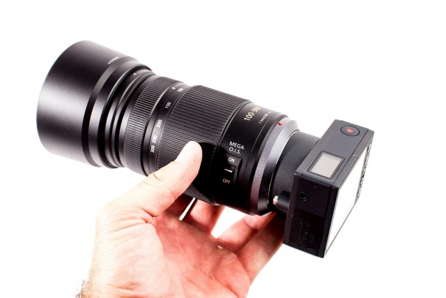 کوچک‌ترین دوربين 4K  دنیا با قابلیت تعویض لنز 