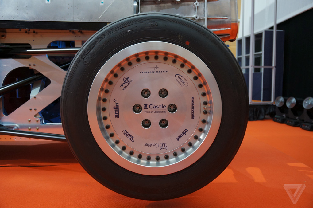 گالری عکس: یک موشک چرخدار با سرعت 1609 کیلومتر در ساعت