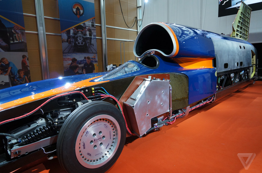 گالری عکس: یک موشک چرخدار با سرعت 1609 کیلومتر در ساعت