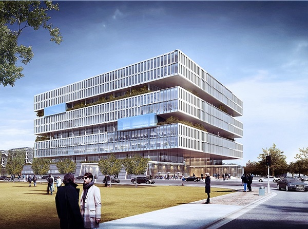 عکس و فیلم ساختمان جدید زیبا و عجیب سامسونگ در دره سیلیکون را ببینید!