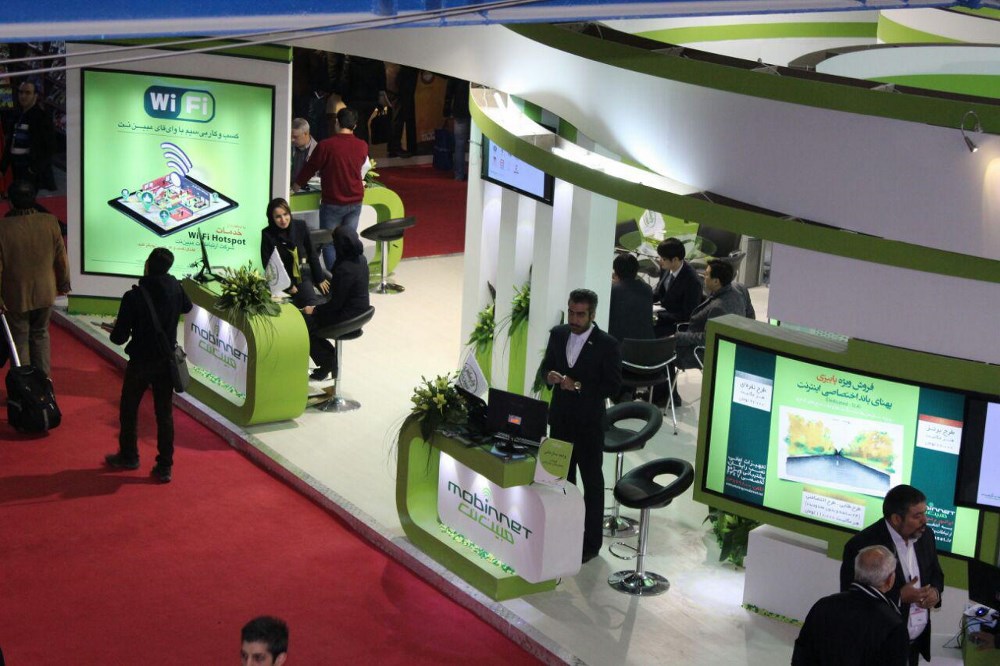 گالری عکس: مبین‌نت در نمایشگاه الکامپ 2015 