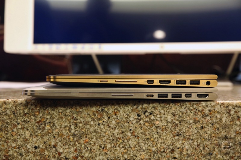 گالری عکس CES 2016: نوت‌بوک رده بالای اسپکتر x360 با صفحه‌نمایش 4K