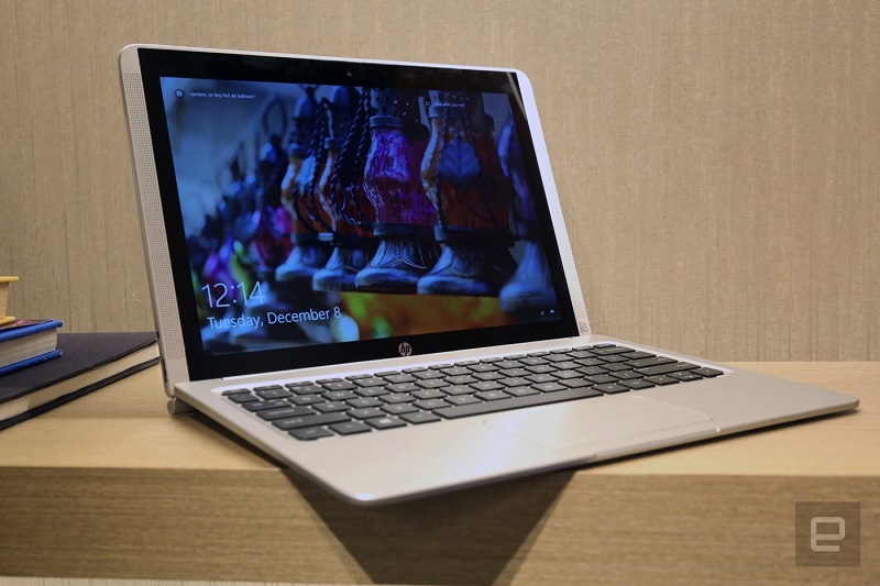 گالری عکس CES 2016: نوت‌بوک رده بالای اسپکتر x360 با صفحه‌نمایش 4K