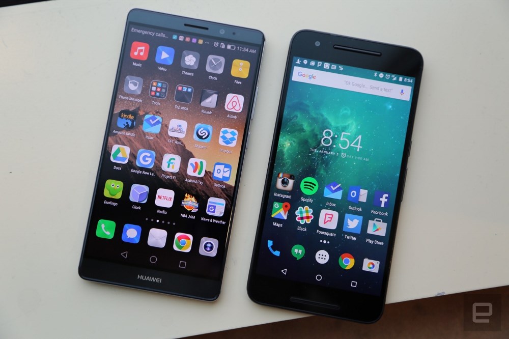 گالری عکس CES 2016: اسمارتفون پرچمدار هواوی Mate 8 معرفی شد