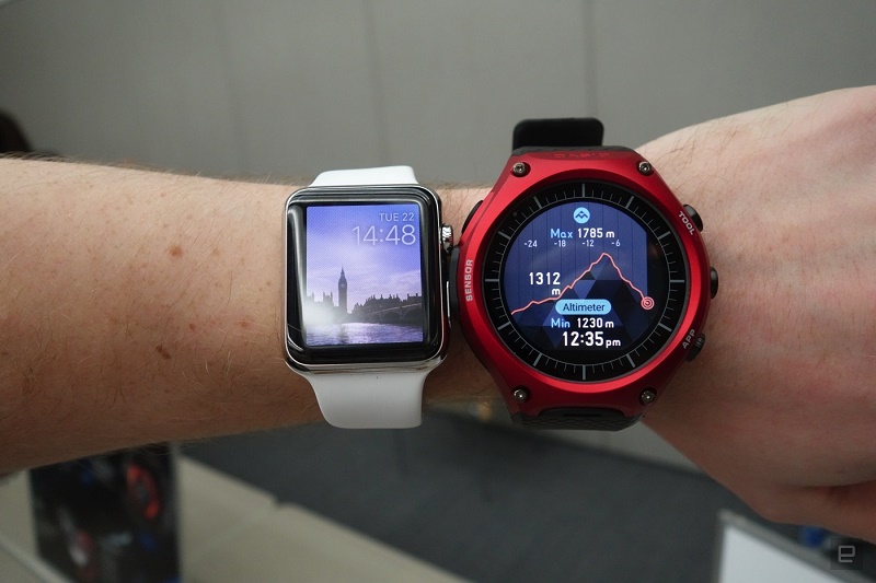 CES 2016: اولین ساعت هوشمند کاسیو + گالری عکس