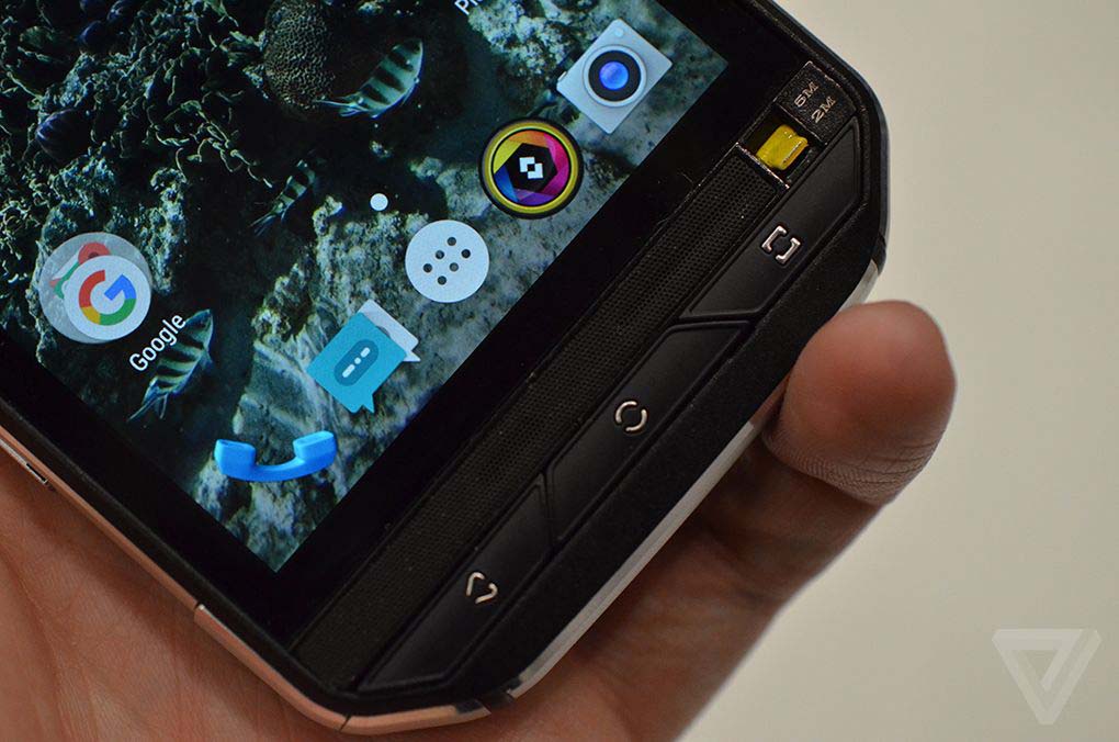 گالری عکس: اولین گوشی جهان با دوربین حرارتی