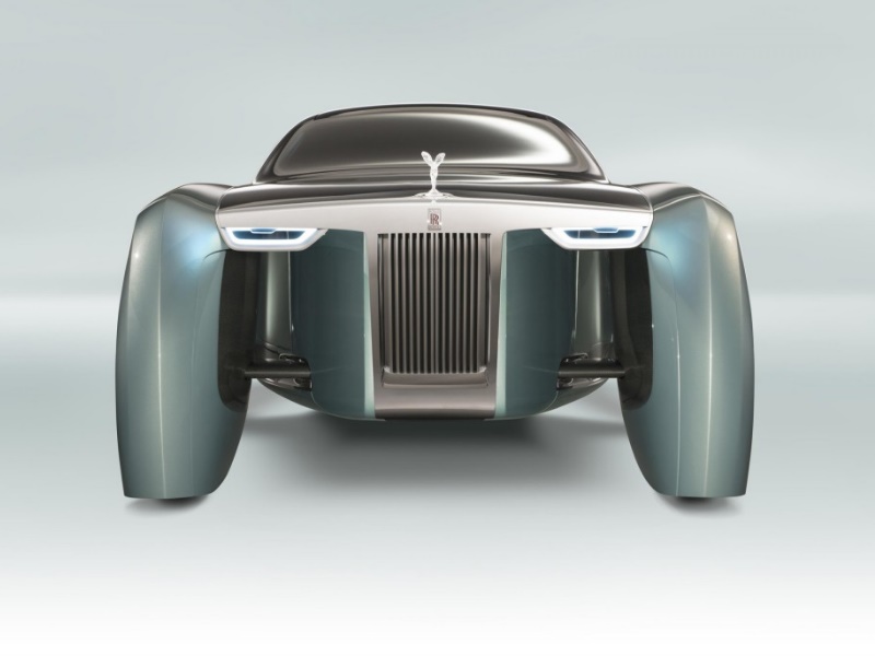 گالری عکس: خودران الکتریکی رولز رویس در صد سال آینده