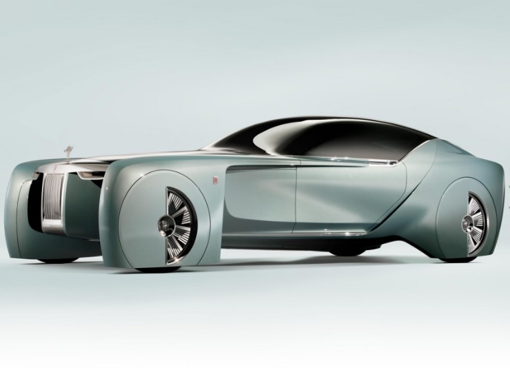 گالری عکس: خودران الکتریکی رولز رویس در صد سال آینده