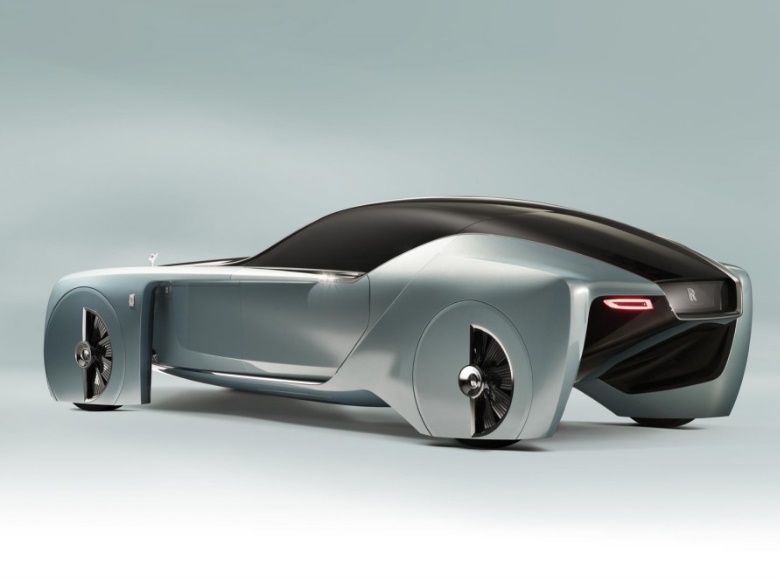 گالری عکس: خودران الکتریکی رولز رویس در صد سال آینده