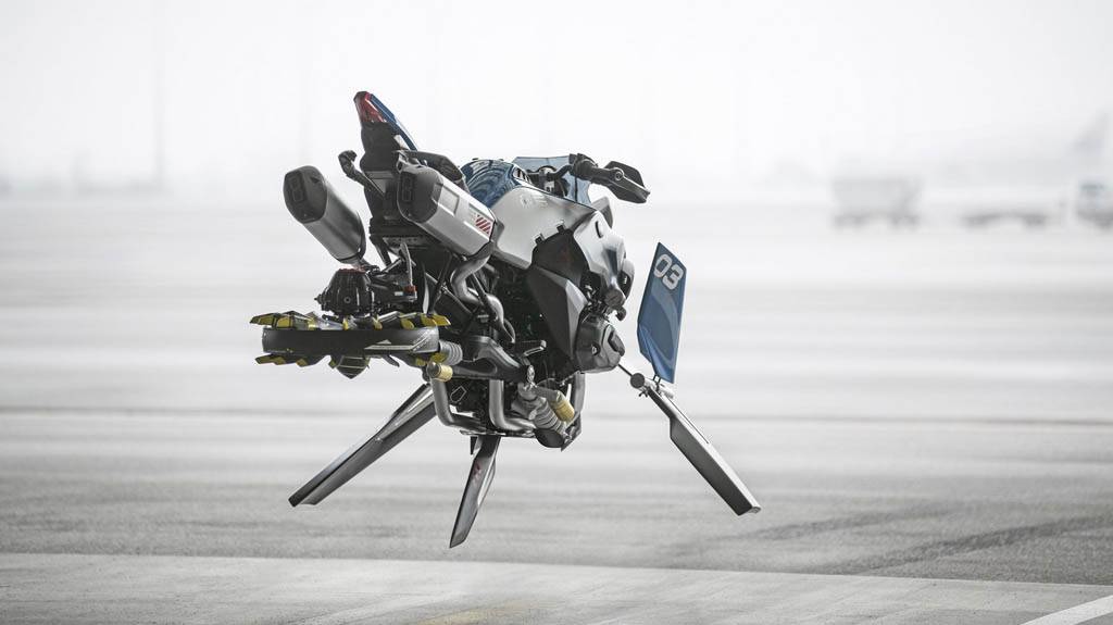 گالری عکس: موتورسیکلت پرنده BMW را ببینید