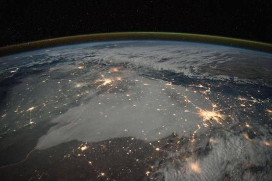 گالری عکس: از دید فضانوردان زمین چه شکلی است