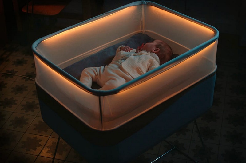 تماشا کنید: تخت‌خواب کودک فورد با الهام‌گیری از حرکت خودرو برای خواب راحت