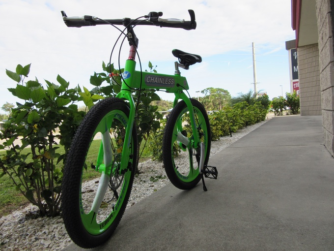 با دوچرخه بدون زنجیر لاغر شوید + عکس و ویدیو