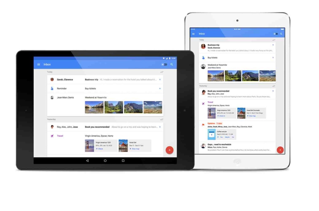 ایندکس؛ برنامه ایمیل تازه گوگل روی iPad