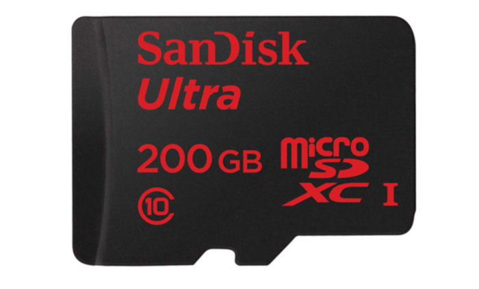 SanDisk کارت حافظه دویست گیگابایتی رو کرد
