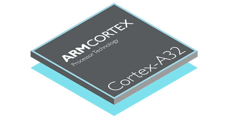 ARM Cortex A32؛ پردازنده کوچکی برای پوشیدنی‌ها و رزبری‌پای 