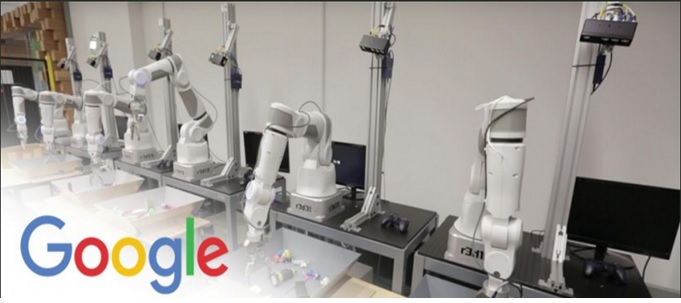 گوگل روبات‌ها را برای مرتب‌سازی انبارهای شلوغ آموزش می‌دهد