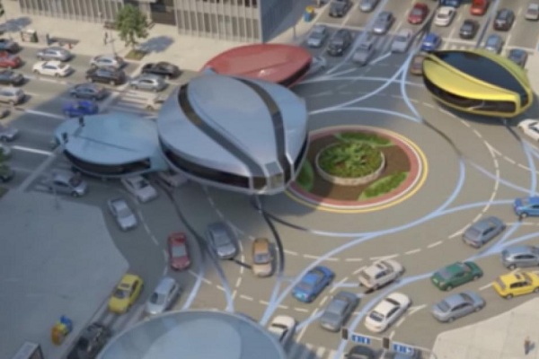 تماشا کنید: روش بسیار جالب اتوبوس‌های آینده برای فرار از ترافیک