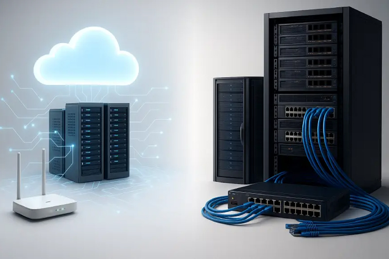 تفاوت واقعی شبکههای Cloud-Based با شبکههای سنتی