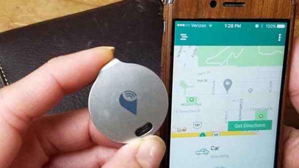 این دستگاه کوچک محل دقیق پارک خودروی شما را اعلام می‌کند