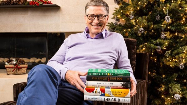 پنج کتاب مورد علاقه بیل گیتس در سال 2016