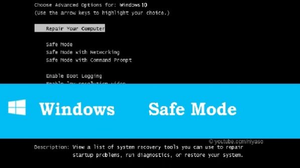 چگونه از Safe Mode برای رفع مشکلات ویندوز استفاده کنیم؟