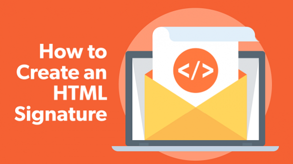 چگونه با استفاده از HTML و بدون کدنویسی امضای ایمیل بسازیم؟