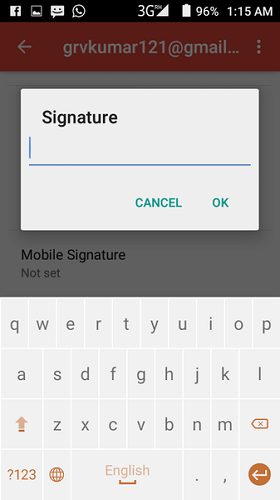 چگونه در اندروید امضای ایمیل شخصی بسازیم؟