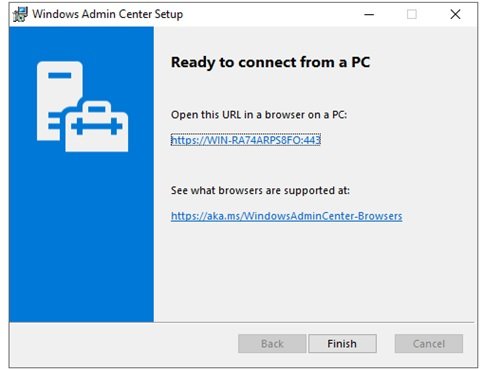 آشنایی مقدماتی با Windows Admin Center در ویندوز سرور 2019