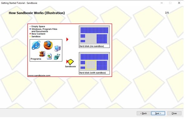 آموزش نصب sandboxie برای محافظت از اطلاعات شخصی در وب
