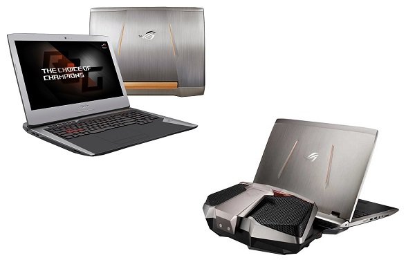 لپ تاپ مدل ROG G752 و ROG GX700 گیمینگ ایسوس