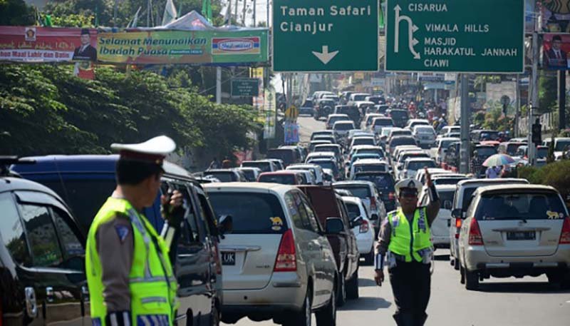 نرم‌افزار موبایل بررسی ترافیک جاده‌ای در اندونزی