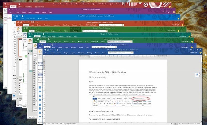 تازههای آوتلوک، واننوت، Visio و Project