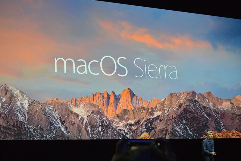 جدیدترین سیستم‌عامل مک به نام macOS Sierra معرفی شد