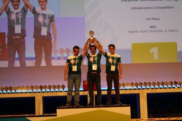درخشش ربات‌های ایرانی در مسابقات روبوکاپ ۲۰۱۶ آلمان 