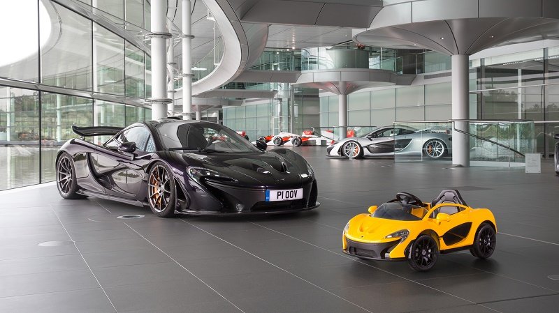 مک‌لارن خودروی الکتریکی برای کودکان معرفی کرد + عکس