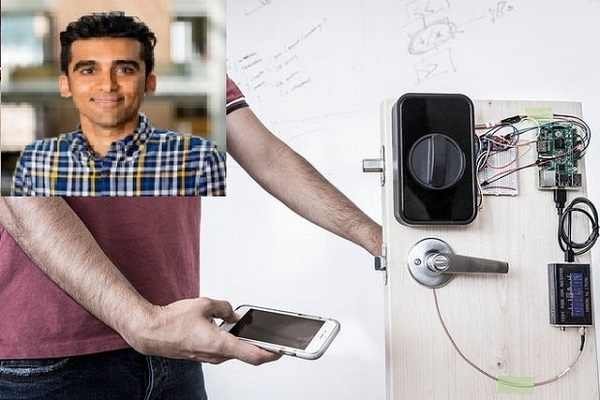 اختراع دانشجوی ایرانی: با لمس دستگیره، قفل در‌های هوشمند را باز کنید