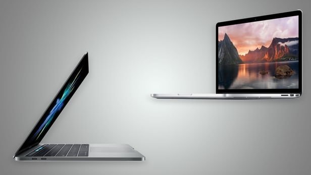مقایسه مک‌بوک‌پروهای ۱۳ اینچی قدیمی و جدید اپل + عکس