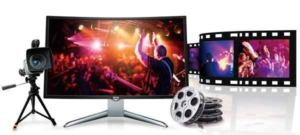 با نمایشگر منحنی EX3200R بنکیو، سینما را در خانه تجربه کنید