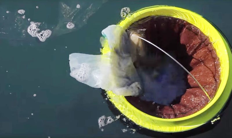 تماشا کنید: سطل آشغال شناور دریایی