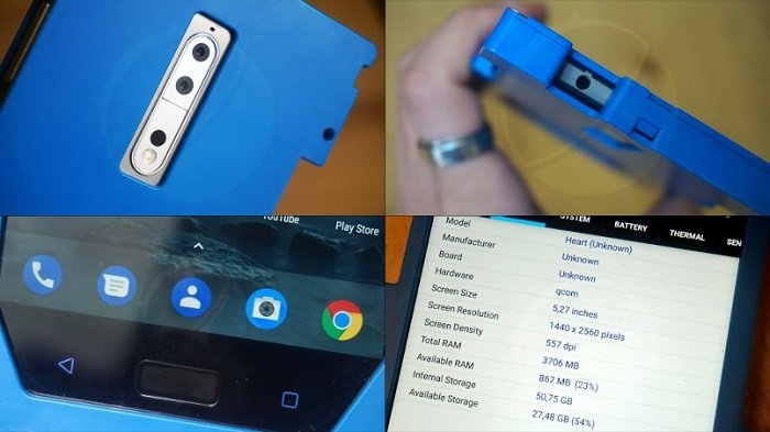 تصاویری از گوشی نوکیا 9 منتشر شد + عکس