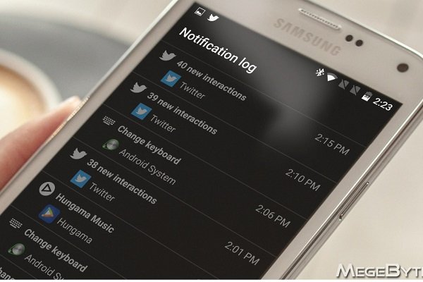 مشاهده تاریخچه اعلانها در اندروید