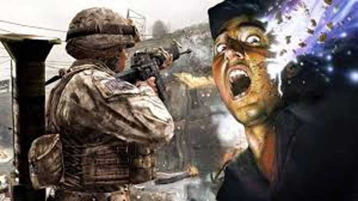 بازیهای تیراندازی اول شخص به مغز شما آسیب میزنند