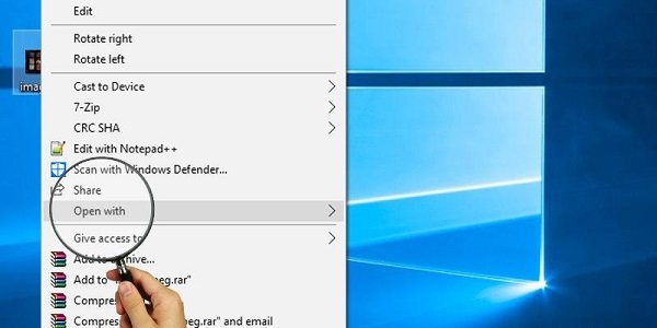 چگونه مشکل Open With که در ویندوز 10 کار نمیکند را برطرف کنیم