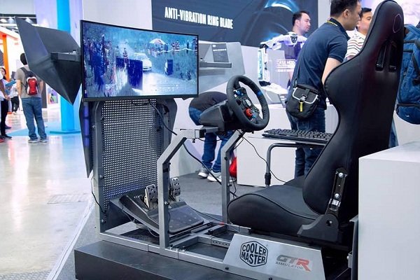 همکاری کولرمستر و GTR Simulator برای ساخت کابین شبیه ساز رانندگی