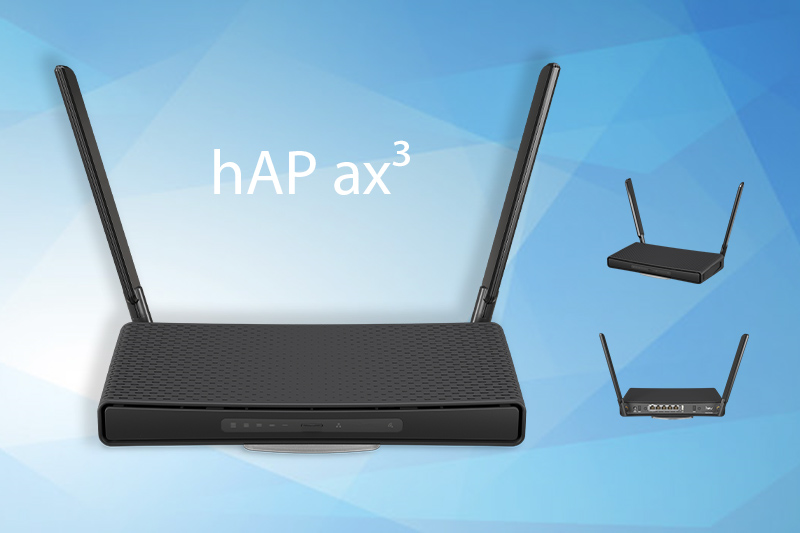 hAP ax³ جدیدترین روتر اکسس پوینت میکروتیک