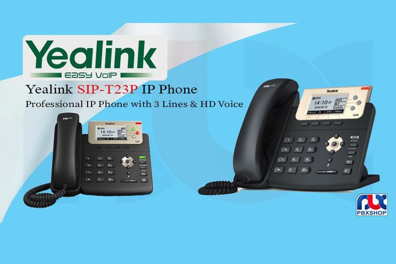 معرفی تلفن ویپ یالینک T23P و مدل های دیگر آن