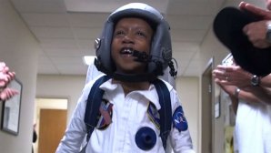 تماشا کنید: تحقق آرزوی کودک بیمار قلبی با واقعیت مجازی