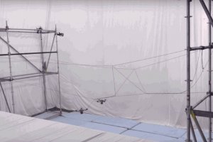 ویدیو: ساختن یک پل طنابی معلق توسط دِرون‌ها