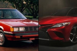 مقایسه نسل اول و آخر خودروی محبوب ژاپنی؛ تویوتا کمری